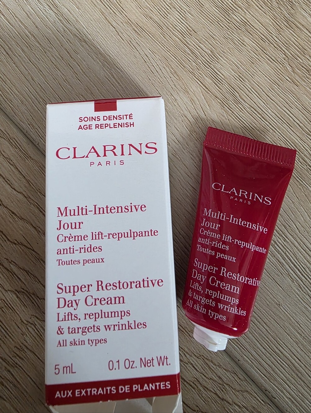 Clarins Super Restorative Day Cream 5 mL / 0.1 Oz New Mini
